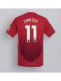 Manchester United Joshua Zirkzee #11 Replika Hemmakläder 2024-25 Kortärmad